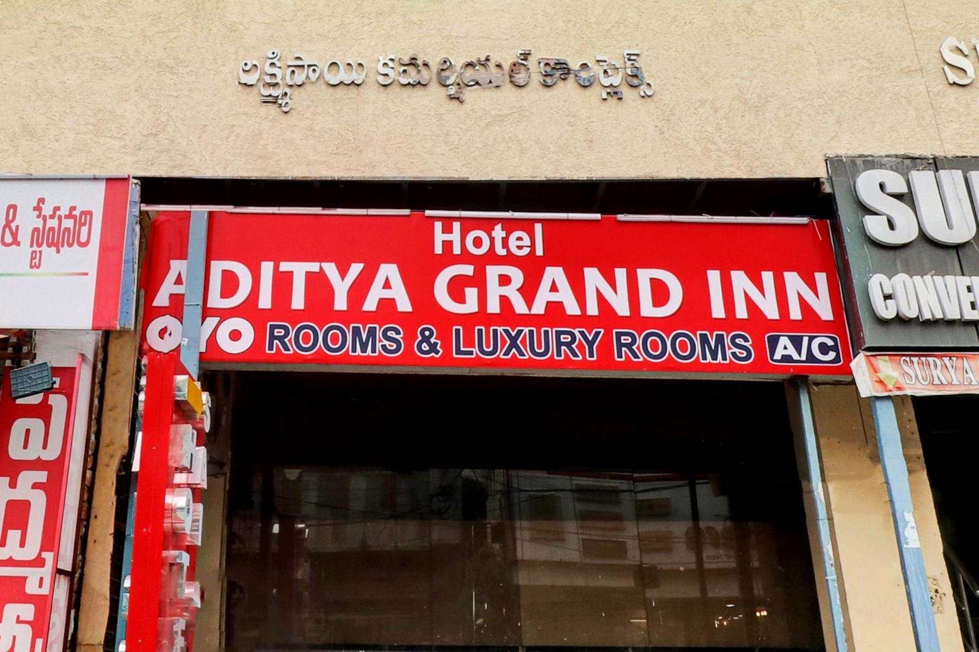 Hotel O Aditya Grand Inn Guntūr Exterior foto